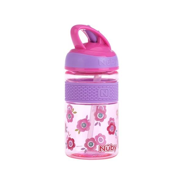 Beker met harde tuit 360 ml + 3a Nûby Blauw
