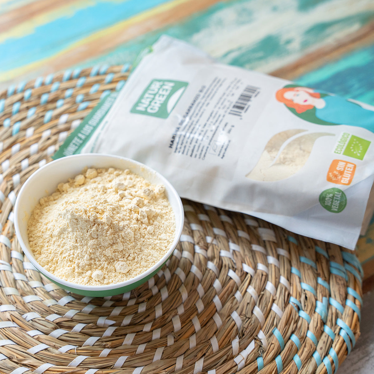 Mąka z ciecierzycy bezglutenowa NaturGreen 500 g