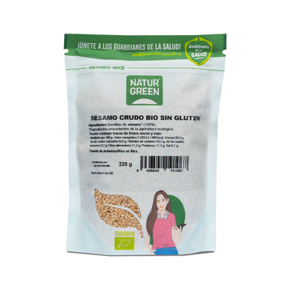 Roher Bio-Sesam Naturgreen 225 g
