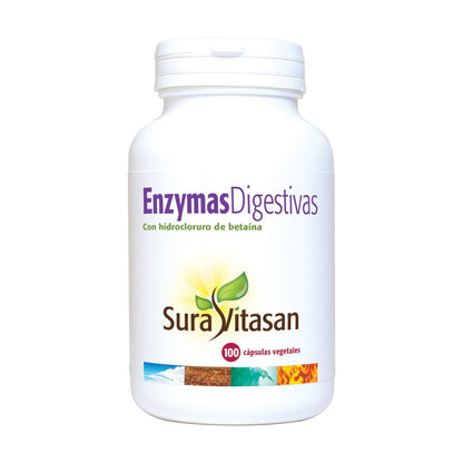 Confezione da 2 enzimi digestivi Sura Vitasan, 100 capsule