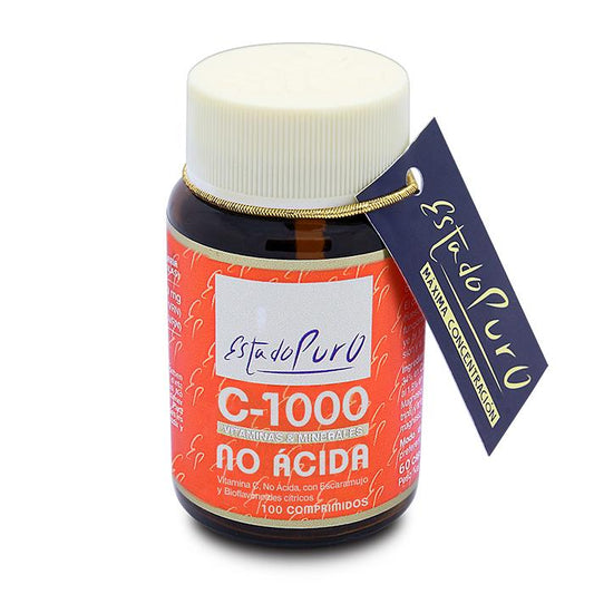 Vitamine C-1000 Niet-zuur  Estado Puro Tongil 100 stuks