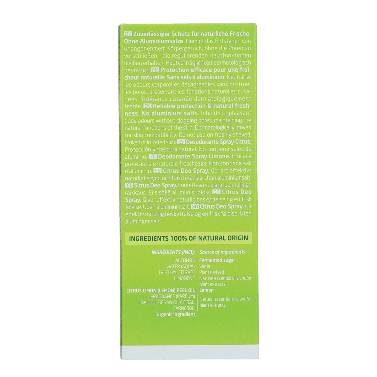 Citrusdeodorant Weleda 100 ml