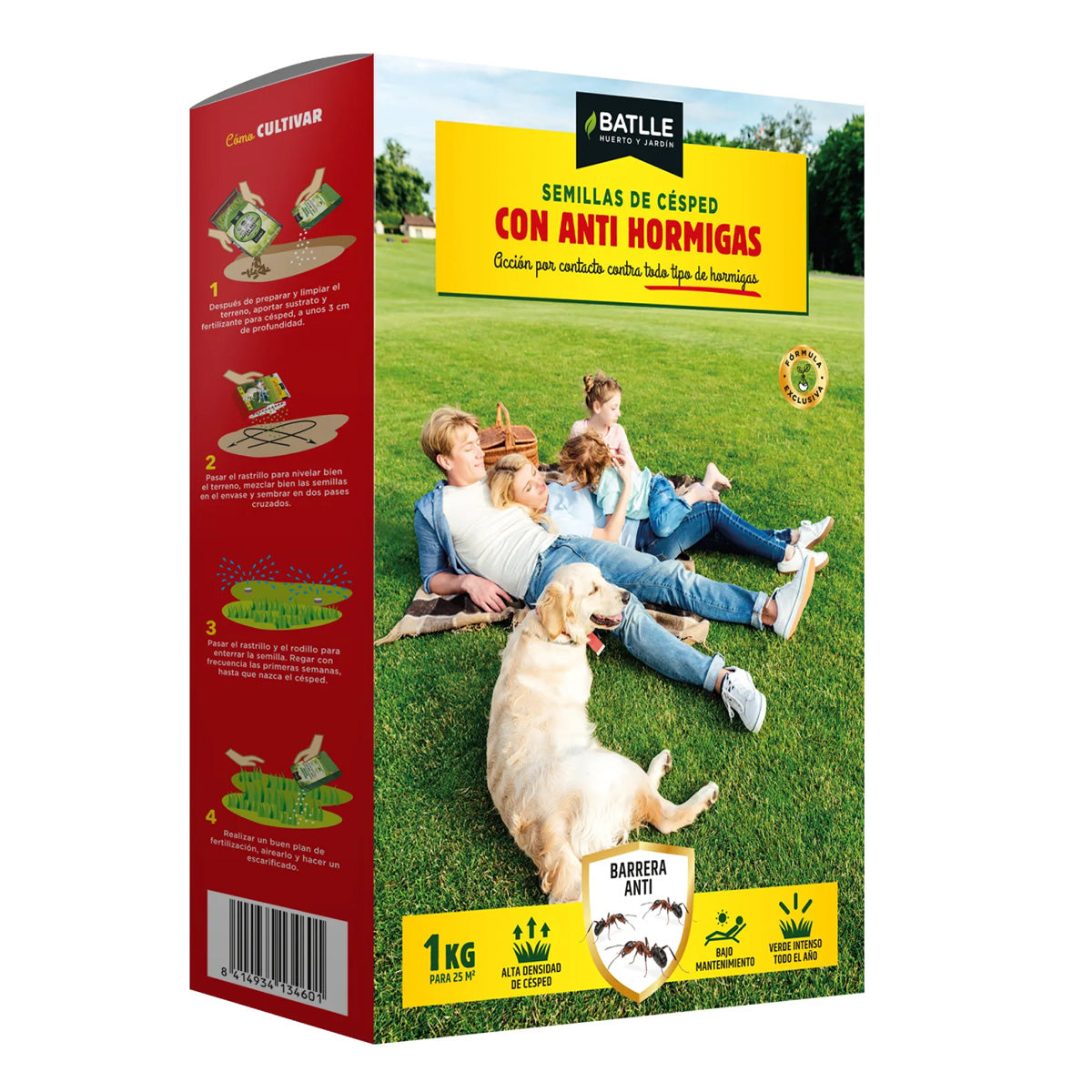 Ameisenabwehrendes Rasensaatgut Batlle 1 kg