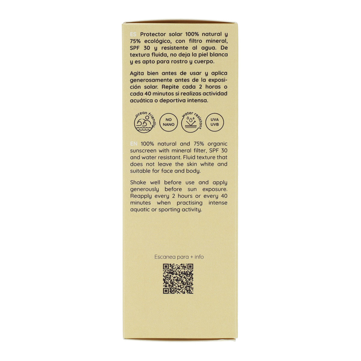 Pack 2x Protector Solar Fluido 30 SPF BIO Matarrania 100 ml