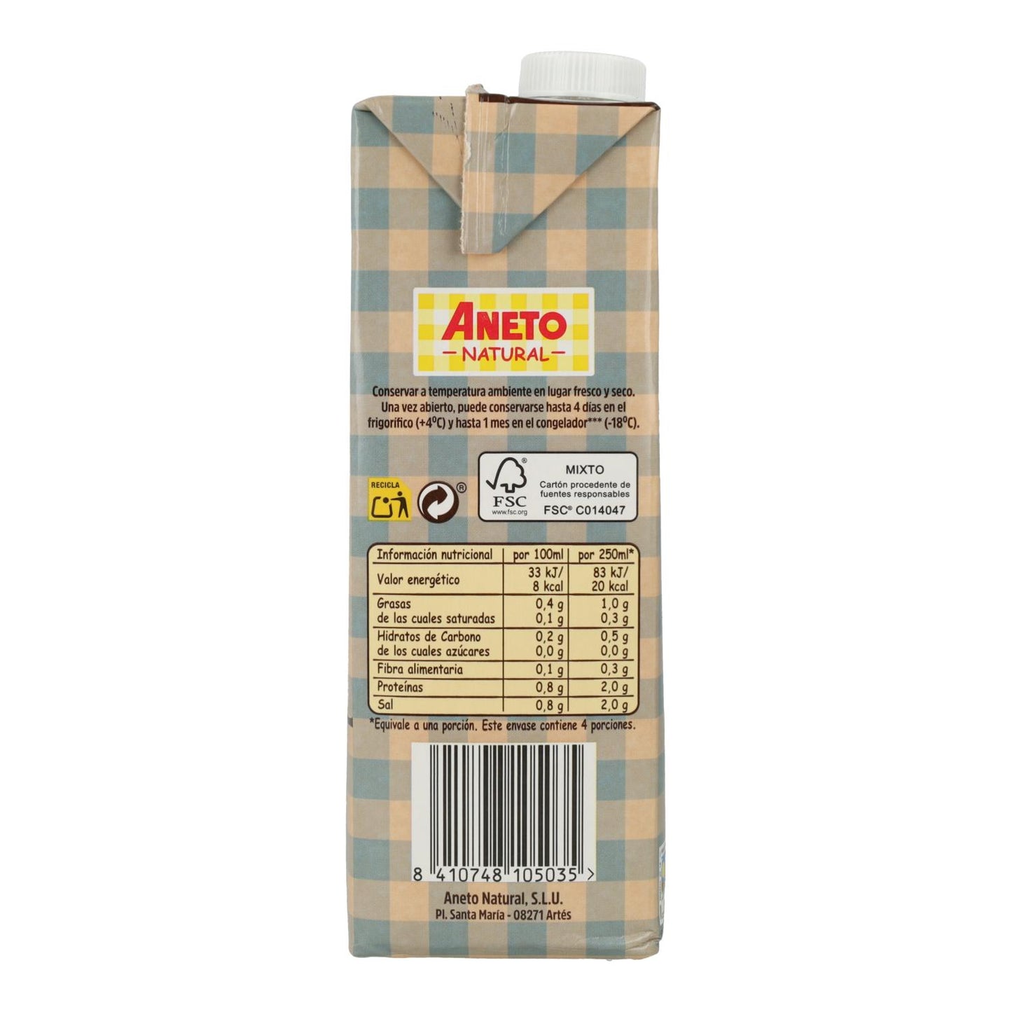Aneto Bio-Fischbrühe mit Gemüse, 1 l