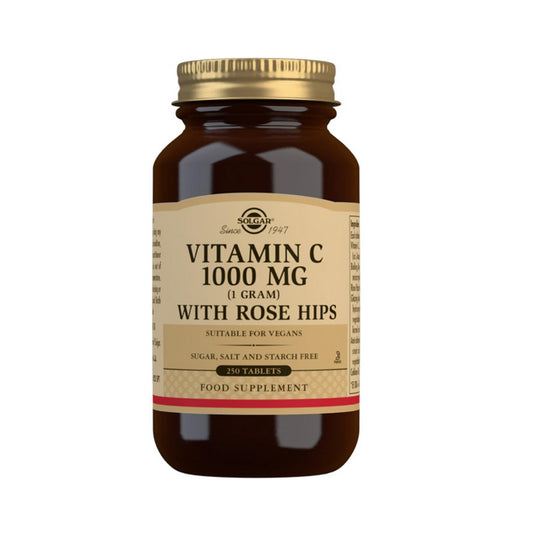 Rose Hips Vitamina C, 250 comprimidos de 1000mg