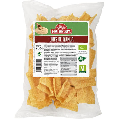 Quinoa-Chips ECO, 70 g. Natursoy
