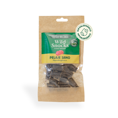 Wild Snacks Pelo sano Ipoallergenico Wild Balance
