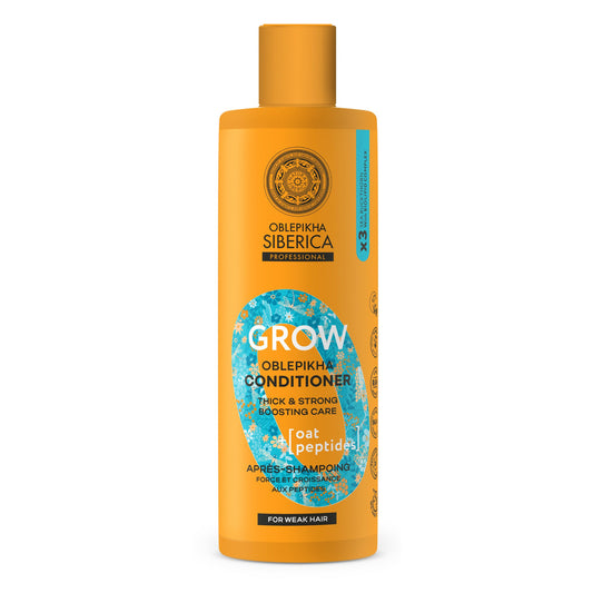 Après-shampooing fortifiant et stimulant la croissance aux peptides, Natura Siberica, 400 ml