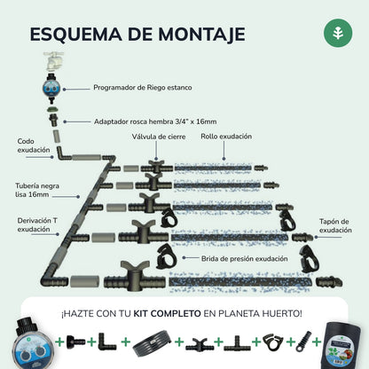 Rolka wysiękowa Agro Planeta Huerto 50 m