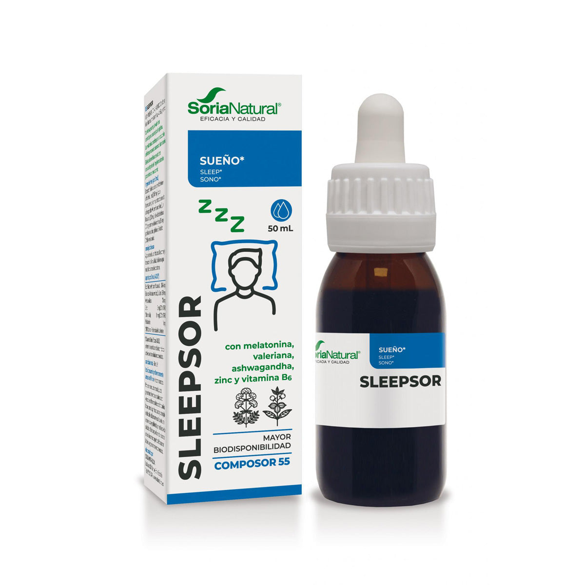 Sleepsor Composor 55, Soria Natural, 50 ml