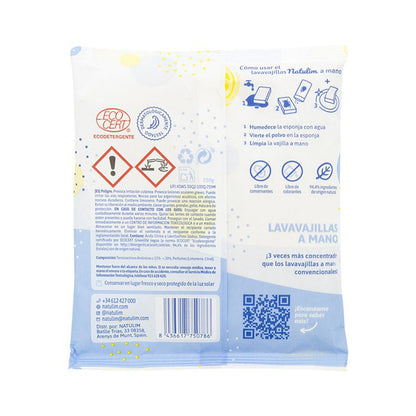 Proszek do ręcznego mycia naczyń cytrynowy Natulim 250 g