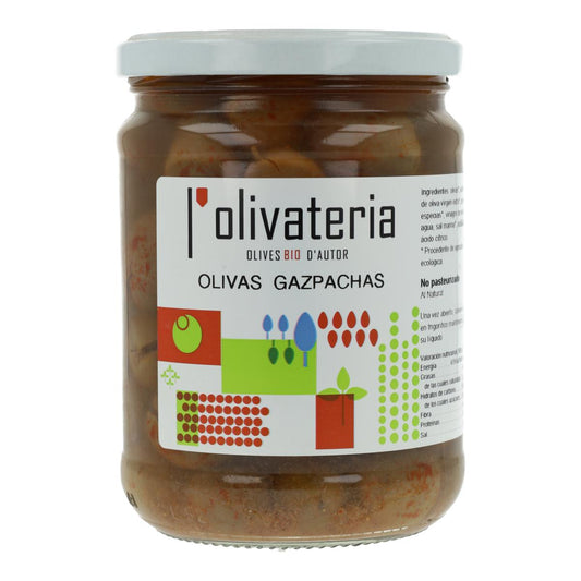 Natürliche Oliven Gazpachas l'olivateria 225g 