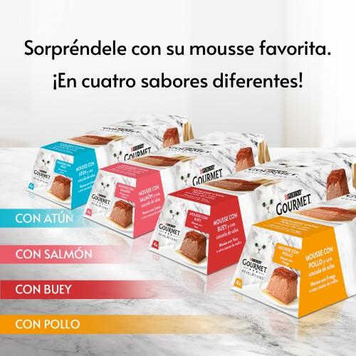 Confezione da 6 x GOURMET REVELATIONS Mousse al salmone (4 x 57 g)
