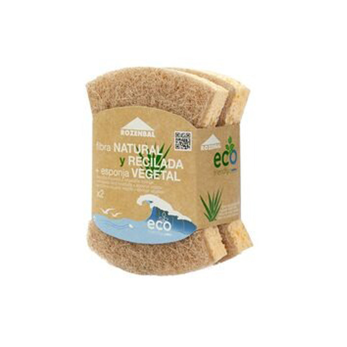 2 spugne vegetali Ergo Eco Friendly ROZENBAL