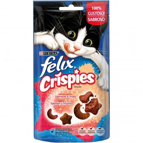 FELIX Crispies Łosoś i Pstrąg 45 g