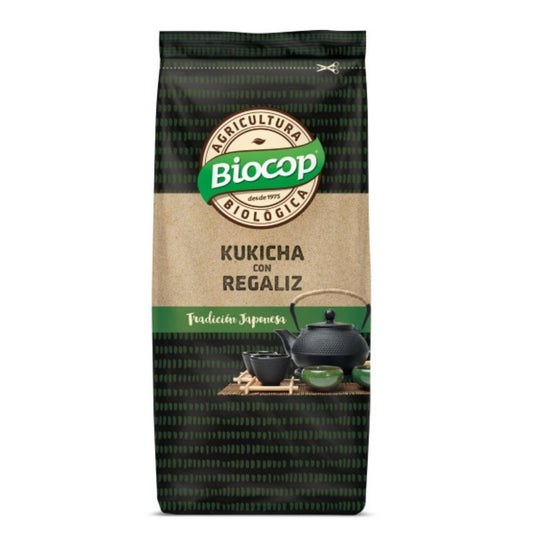 Thé Kukicha de 3 ans avec réglisse Biocop 75 g