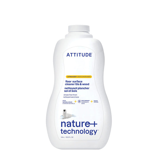 Attitude Citrus Bodenreiniger für Parkett und Keramikfliesen 1 l