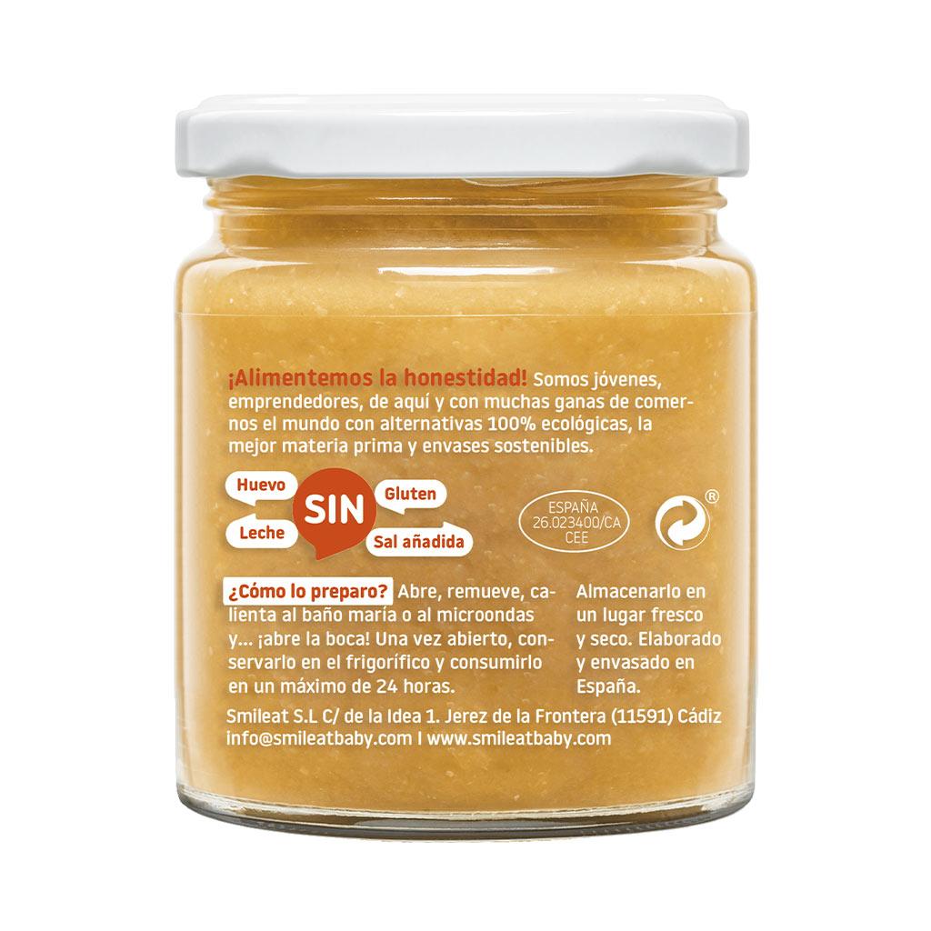 Liten burk med ekologisk köttgryta med nötkött och skinka 230 g