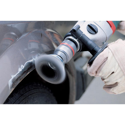 Cepillo metálico de copa para taladro vástago hexagonal 1/ 4" (6,35 mm) Ø 75 mm