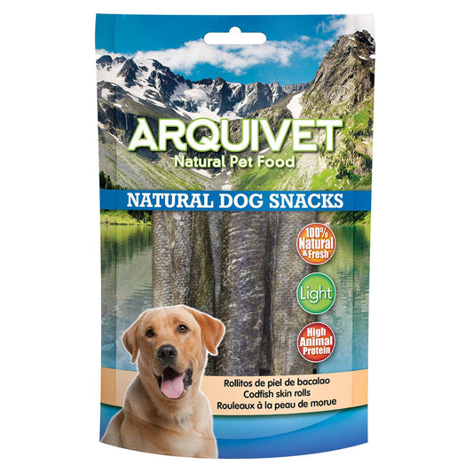 Naturligt hundgodis med torskhud, Arquivet, 70 g