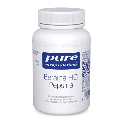 Betaina HCl, Pure Encapsulations , 90 capsule