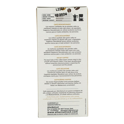 Bio cafeïnevrije koffie Alternativa 250 g