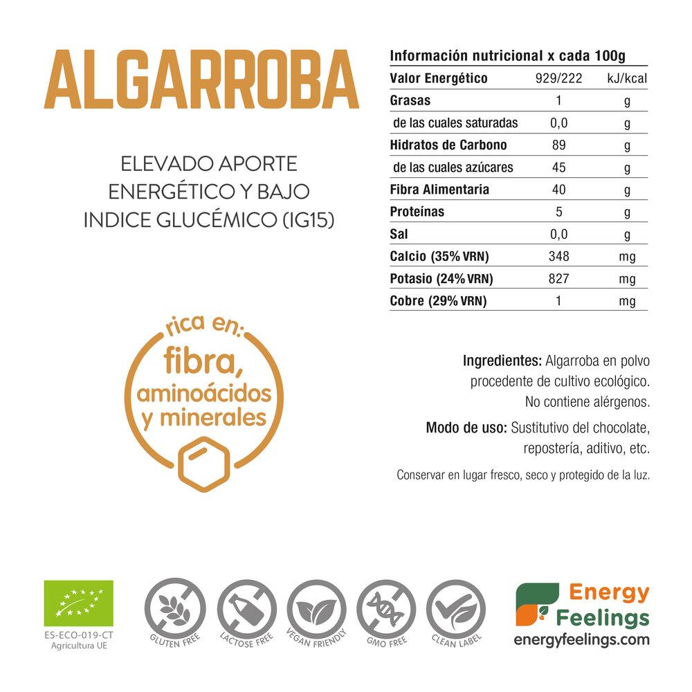 Johannisbrotpulver Energy Feelings 1 kg
