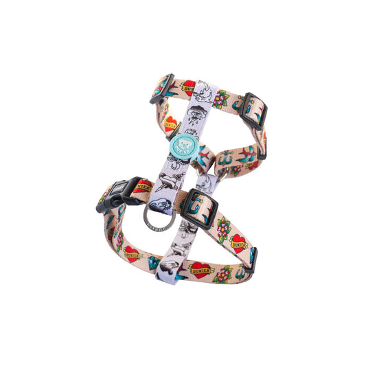 Klassiek harnas voor honden TATTOO Dukier L