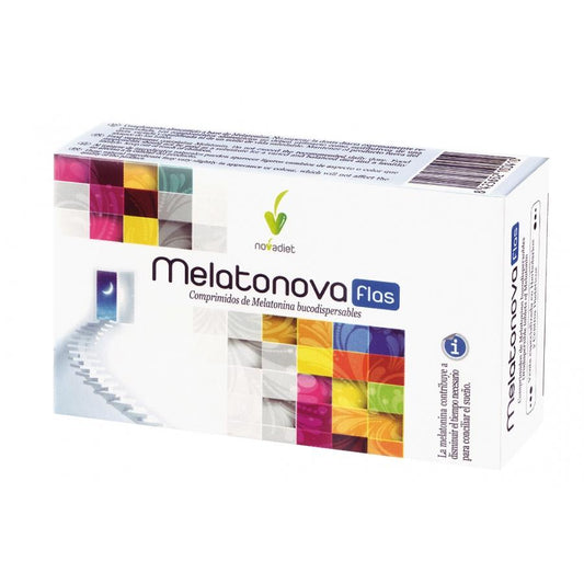 flash Melatonova melatonina 1,9 mg Novadiet, 30 tabletek do ssania