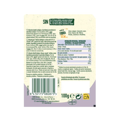 Bustina Nutri Flora gusto banana, mirtilli, yogurt e avena 100 g Hero Solo