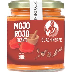 Scharfe rote Mojo-Sauce im Glas, Guachinerfe, 200 Gramm