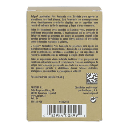 2-pack Acidophilus plus advanced Solgar 60 vegetabiliska kapslar