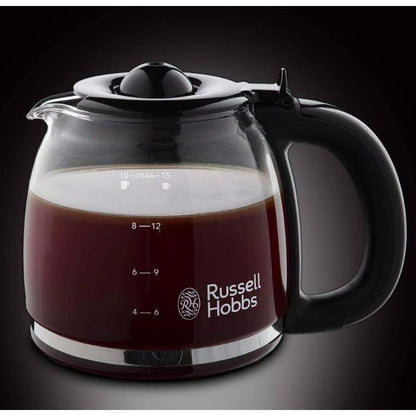 Colours Plus Red Coffee Maker 1.25L Russell Hobbs