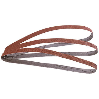 3 nastri abrasivi 40, 13 x 457 mm Wolfcraft Grana 40