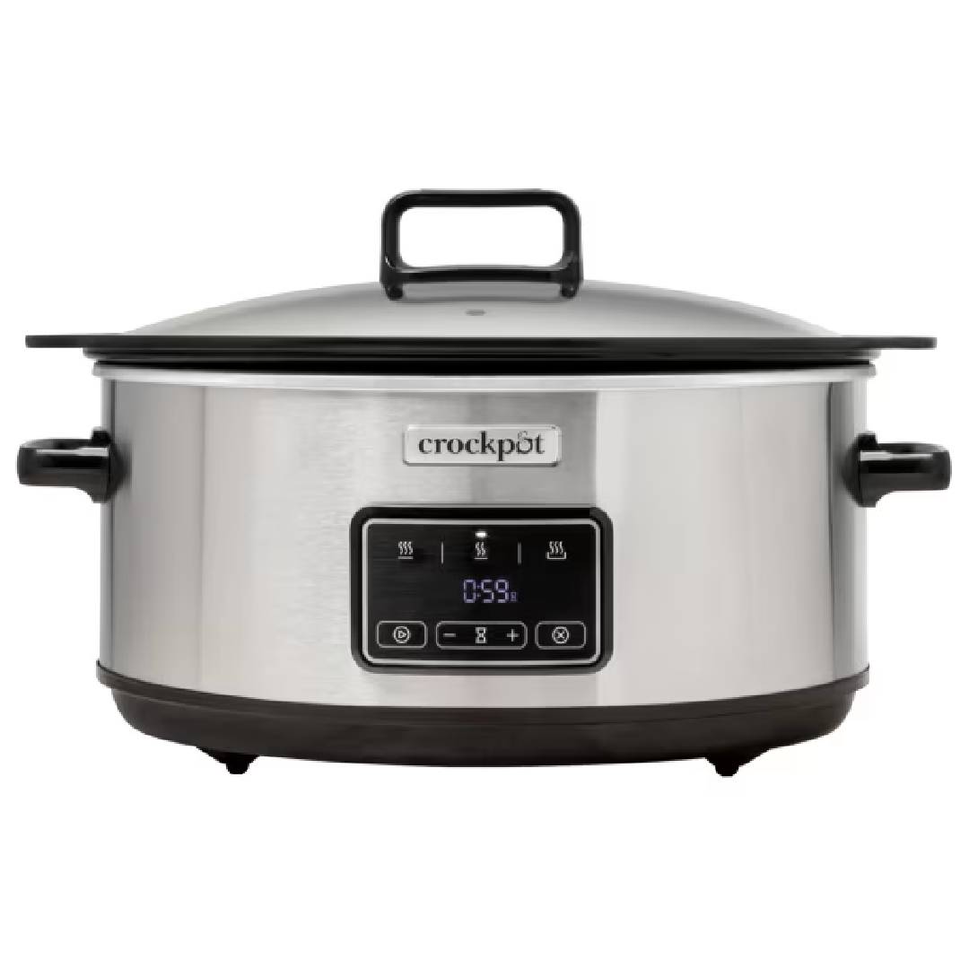 Crockpot Pentola elettrica a cottura lenta Sizzle & Stew 6,5 L CSC112X