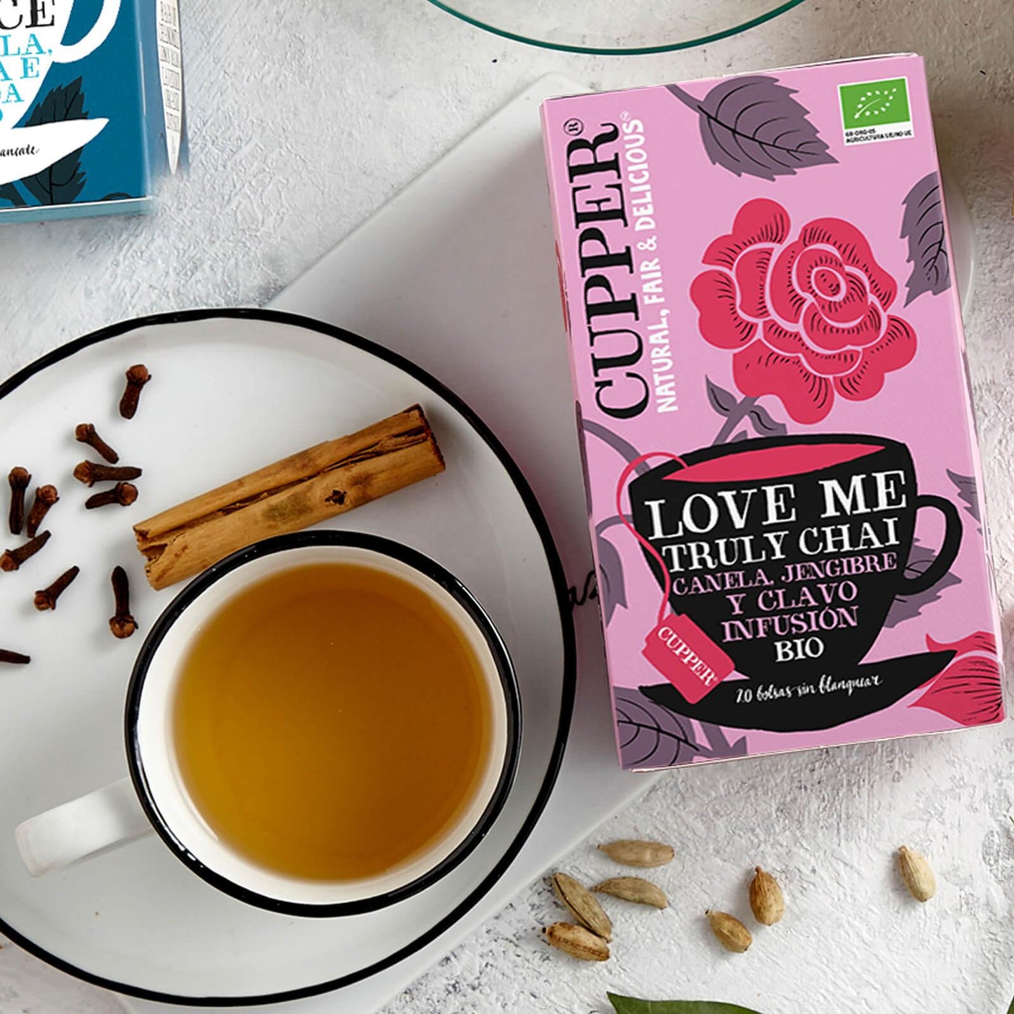 Kruidenthee Love Me Truly Bio Cupper 20 zakjes