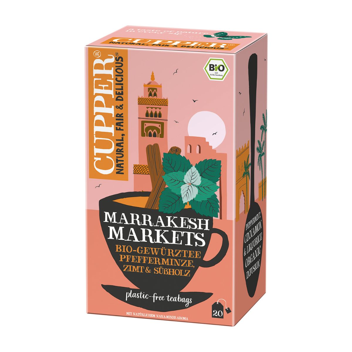 Infuso Marrakech Bio Cupper 20 bustine