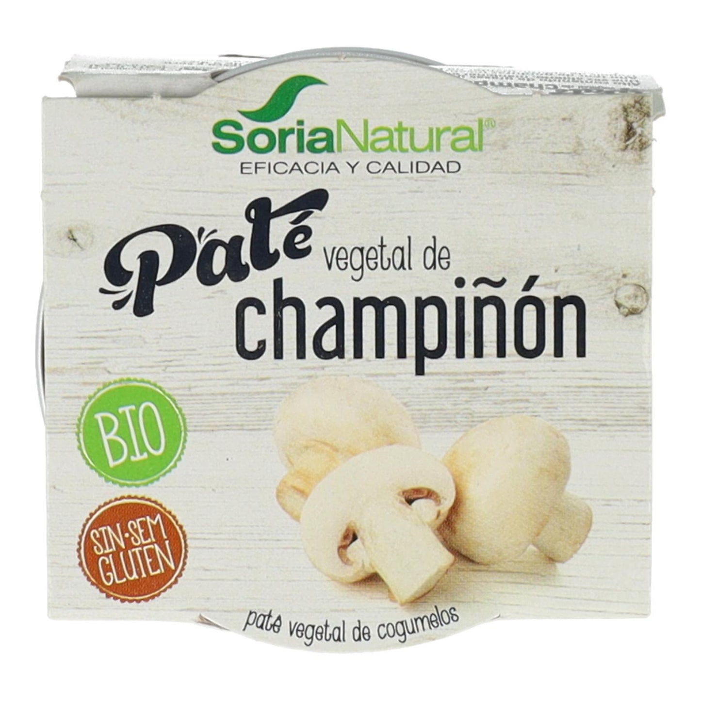 Soria Natürliche Pilz-Gemüse-Pastete, 2 Stück à 50 g