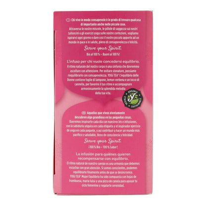 Thé Yogi BIO Équilibre Féminin, 17 sachets