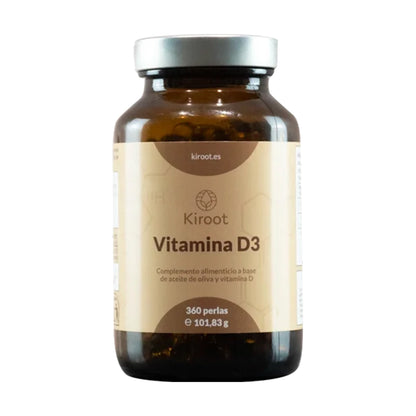 Vitamin D3, Kiroot, 360 capsules