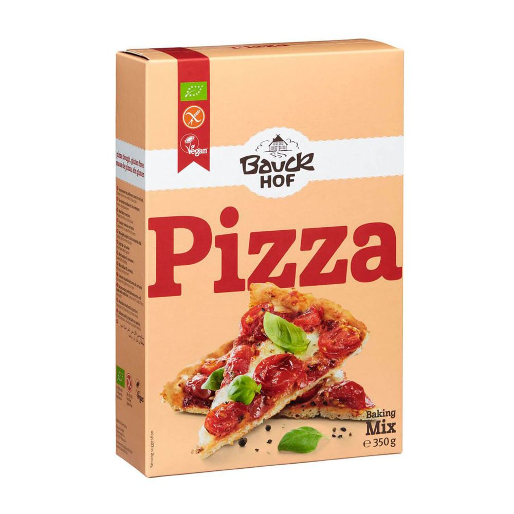 Préparation pour pizza sans gluten Bauckhof 350 g
