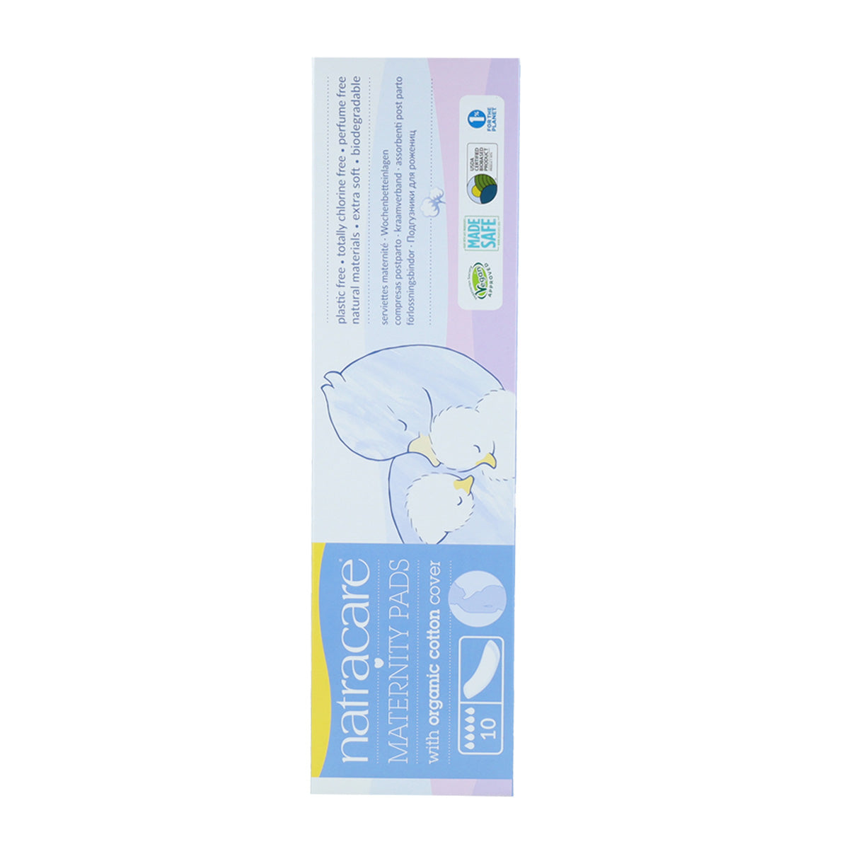 Natracare postpartum-bindor 10 st