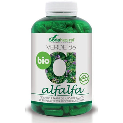 Zielona lucerna Soria Natural, 240 kapsułek