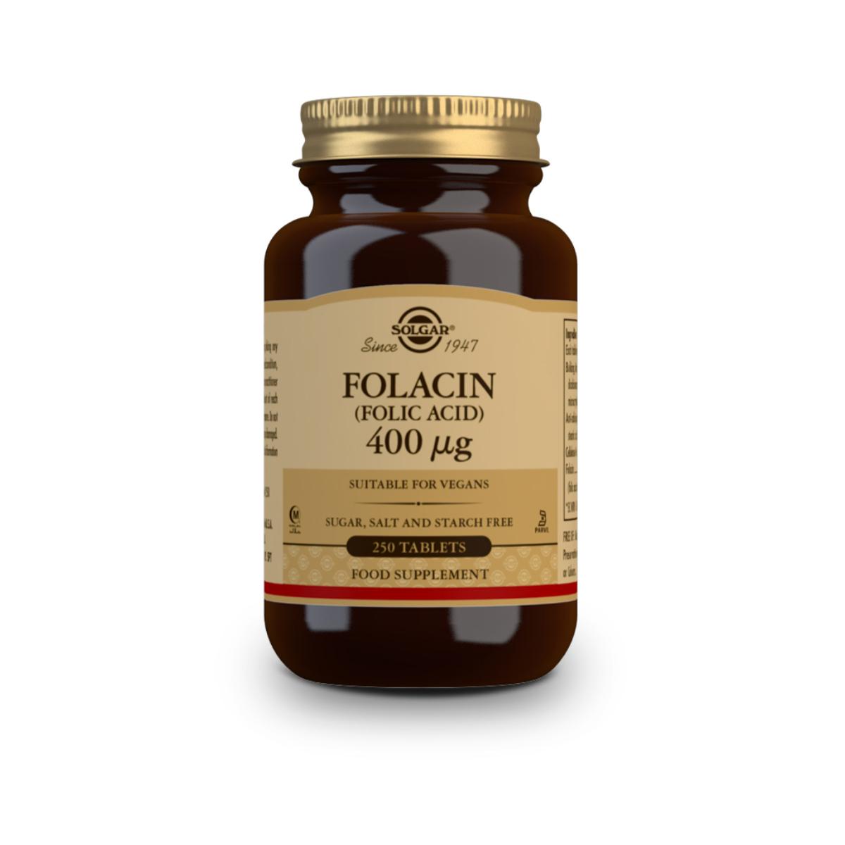 Folacin Folic Acid 250 capsules