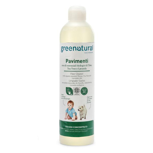 Nettoyant pour sols et surfaces dures Greenatural 500 ml