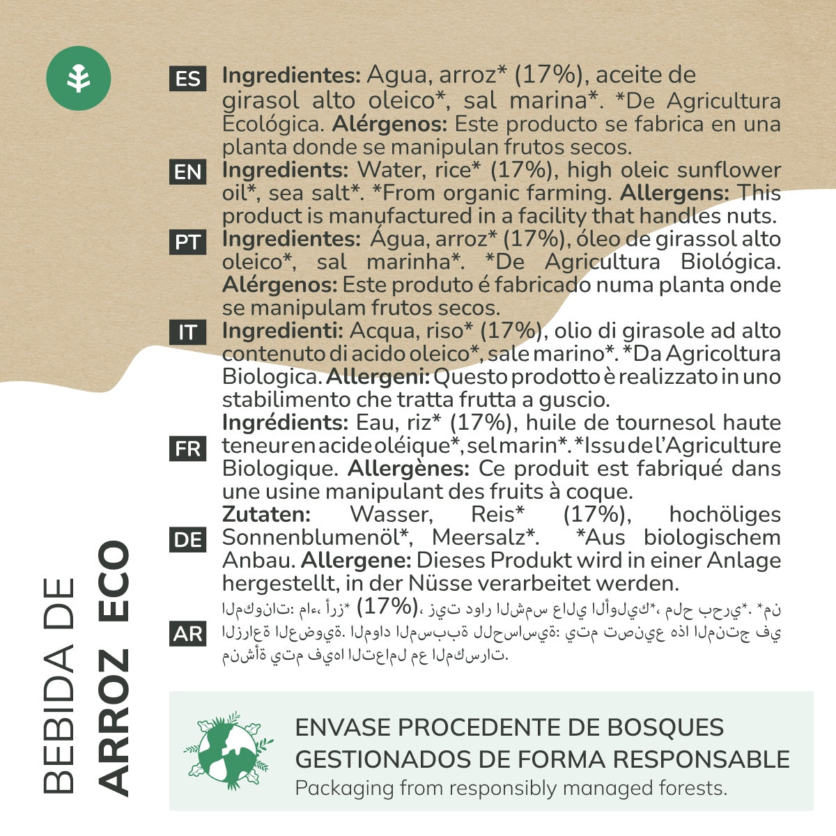 Planet Orchard Eco Rice Drink 1L