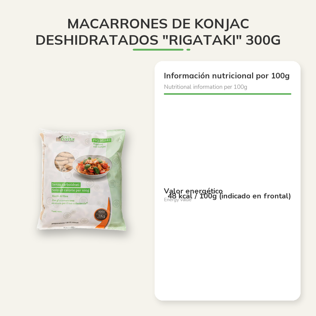 Información nutricional