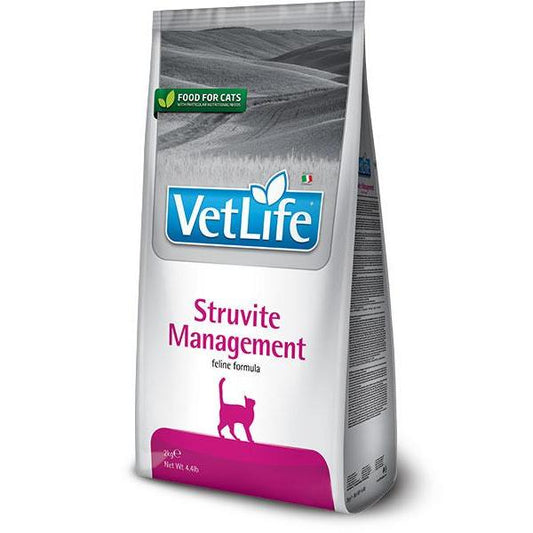 Vet Life Formule féline Struvite Management Aliment vétérinaire Farmina 5 kg