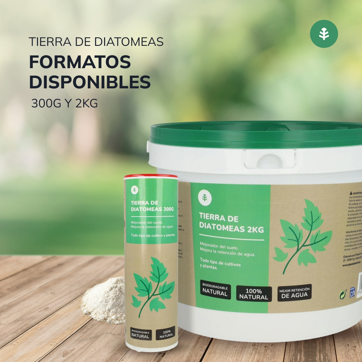 Diatomaceous Earth Planeta Huerto 300 g